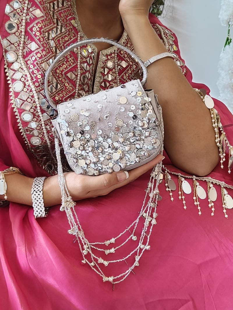Charm Bag Silver