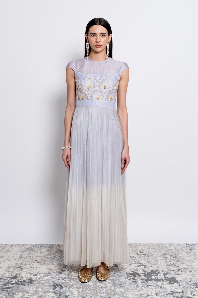 Elara Blue Gown