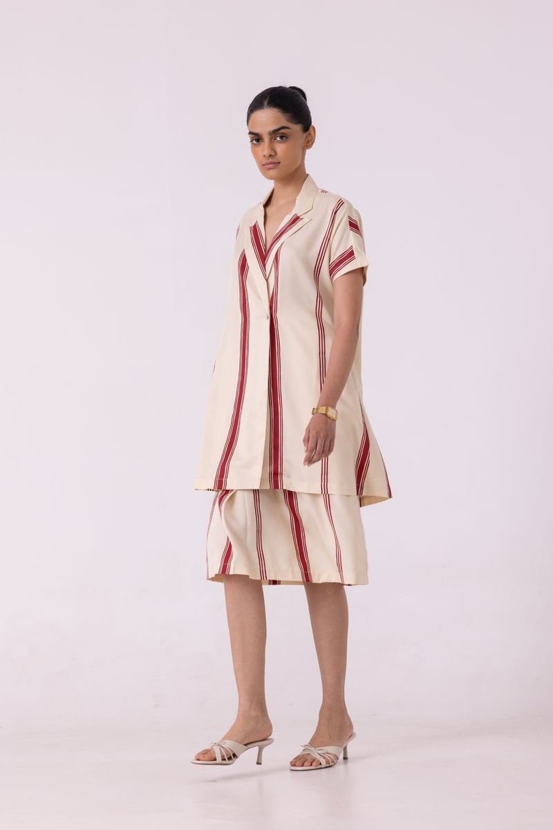 Prynne Striped Skirt