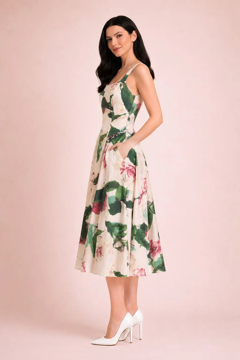 Rita Rhinestone Dress