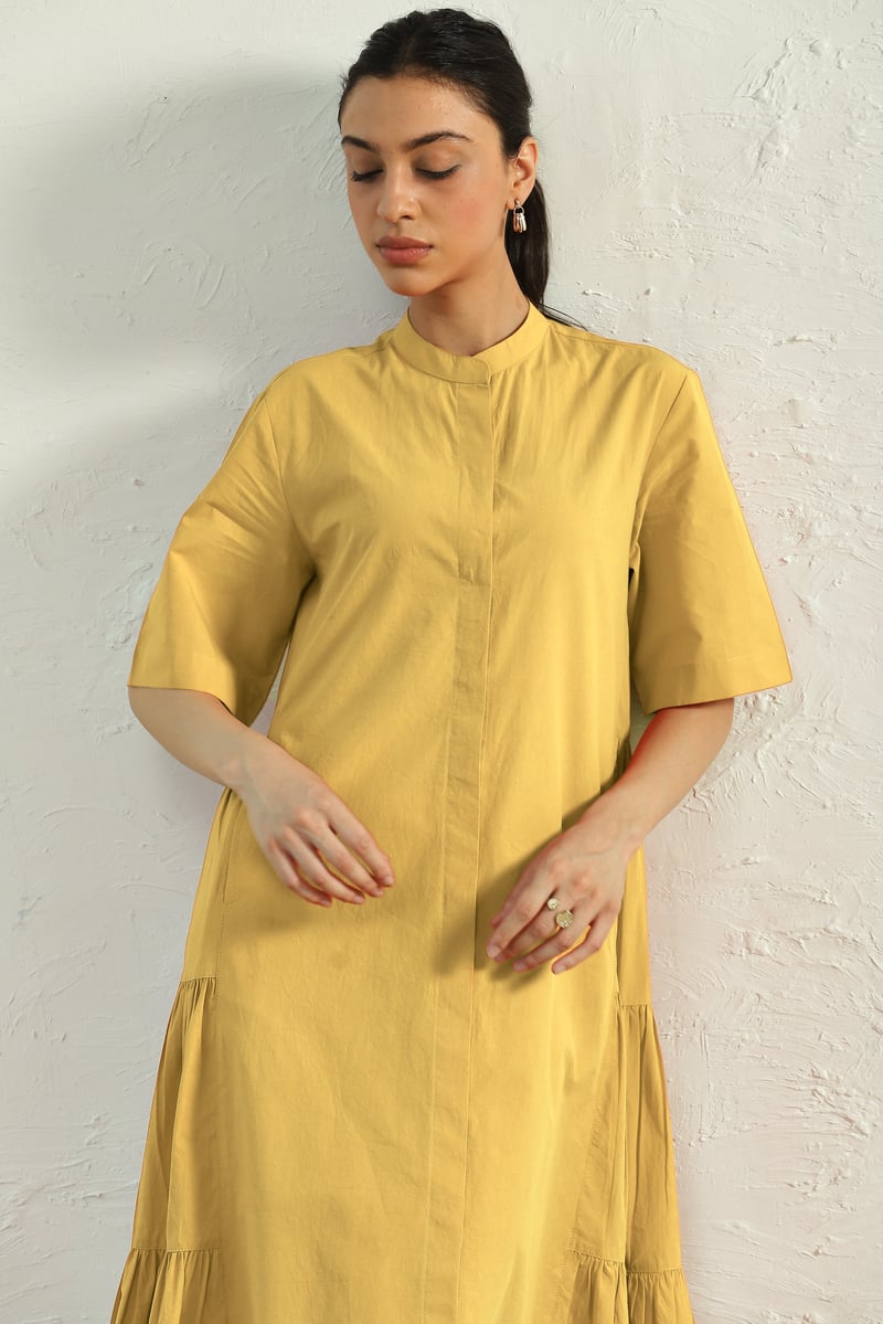 Meadow Side Gathered Dress