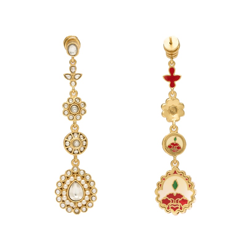 Pakeezah Kundan Drops