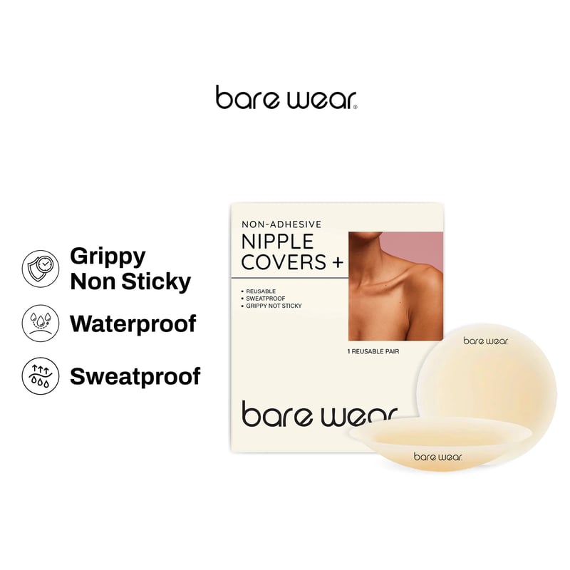 Non-Adhesive Nipple Covers 10 cm (Skin)