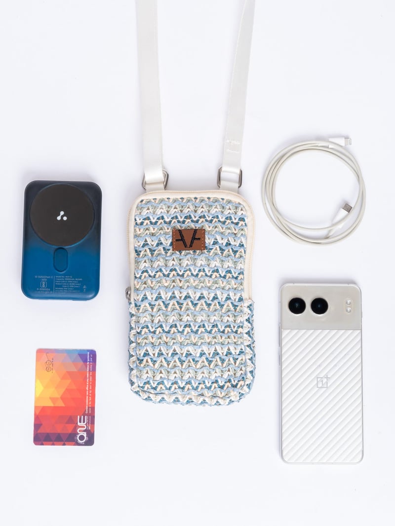 Ocean Bloom Mobile Pouch