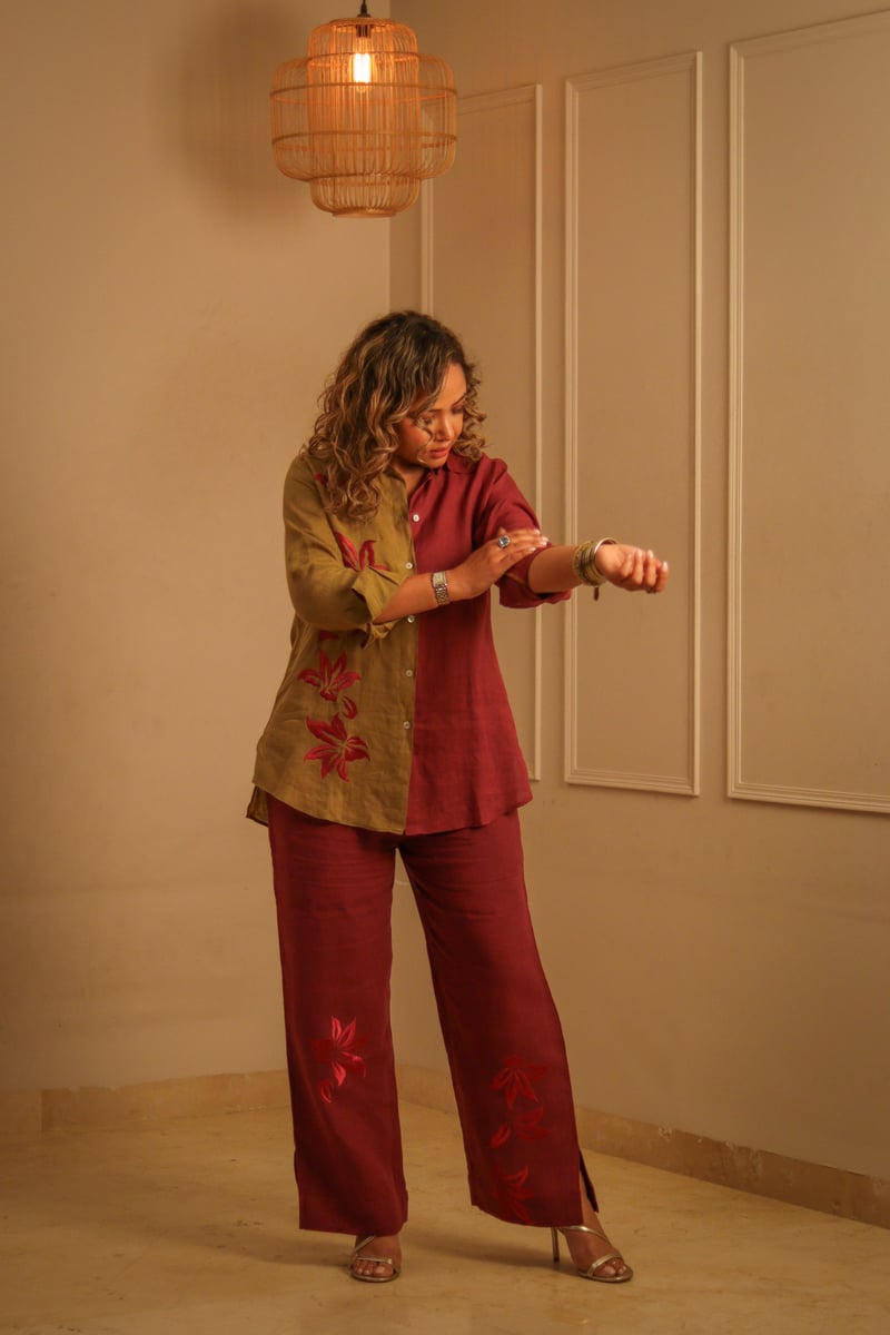 Paloma linen coord set — HEADSTRONG