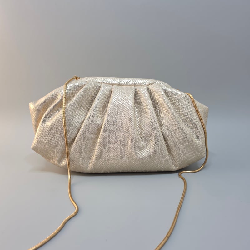 Horse Pouchette In Snake Print