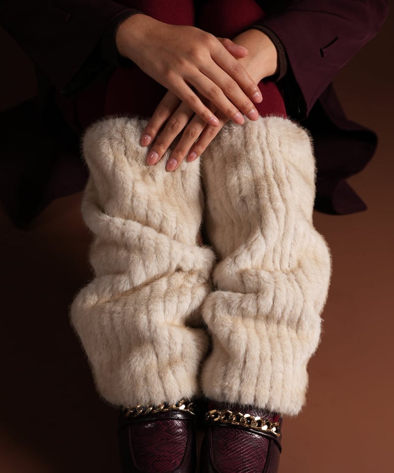 Fur Leg Warmer