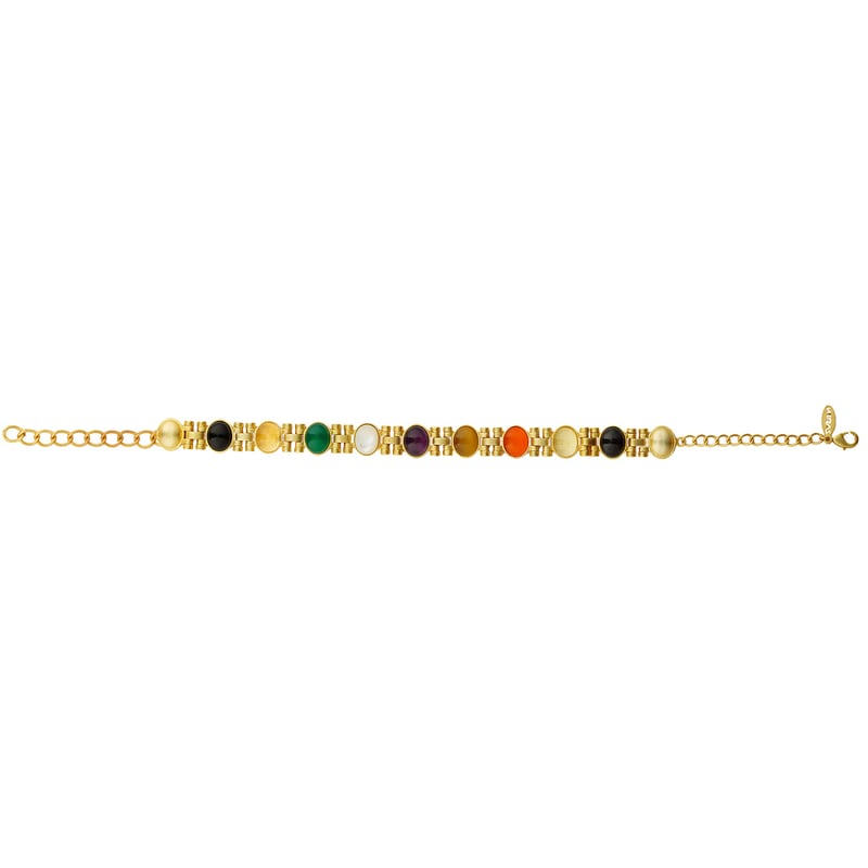Power Moves Navratna Choker Necklace