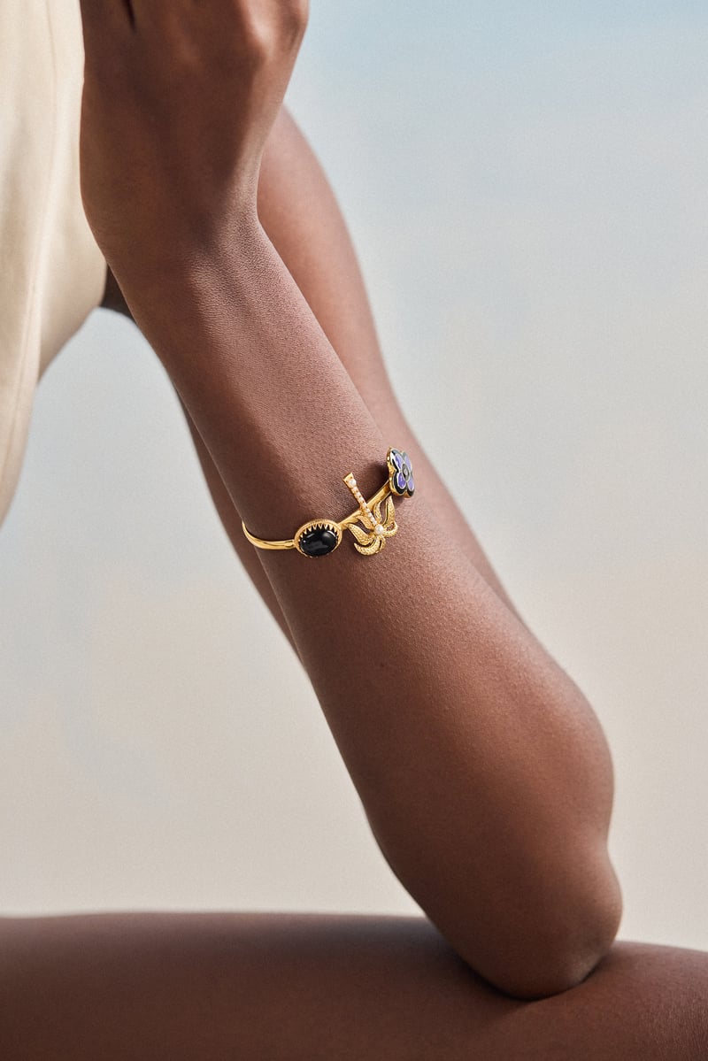 Palm Flore Cuff