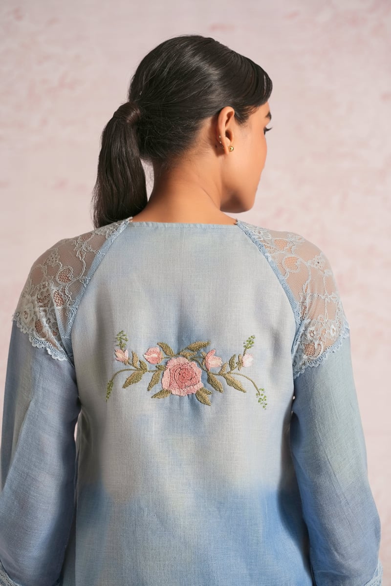 Whimsical Garden Kismat Top