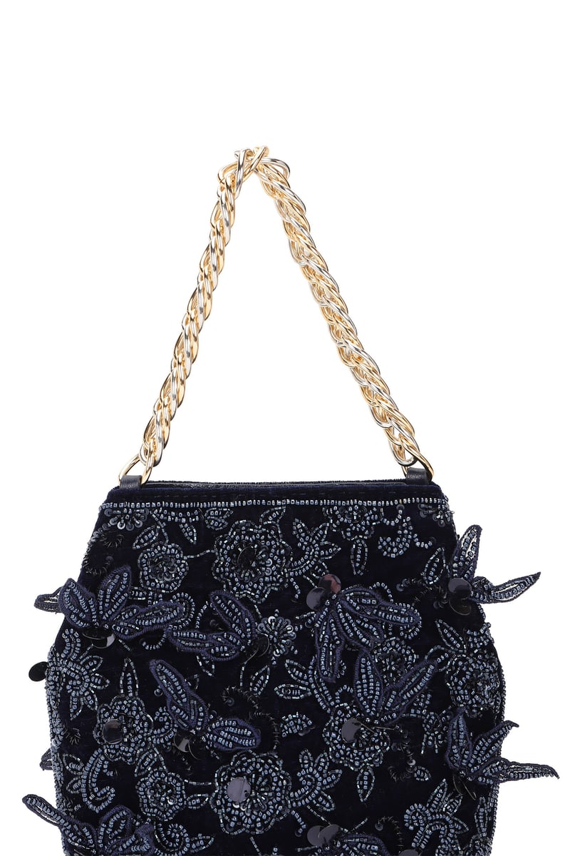 Seher Blue Potli Bag
