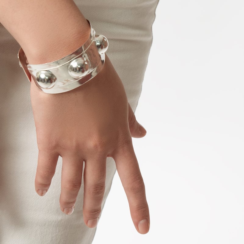 Arch Bracelet Silver