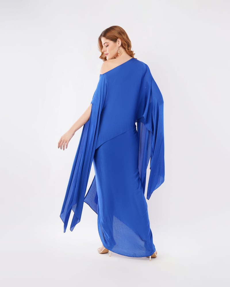 Mirage Embellished Sash And Sarong Skirt Set