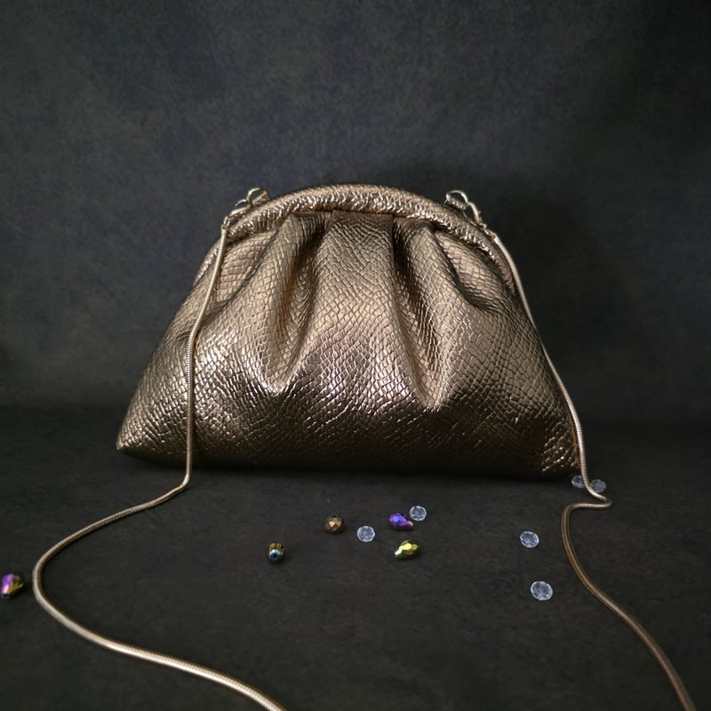 Victorian Pouchette- Bronze Gold