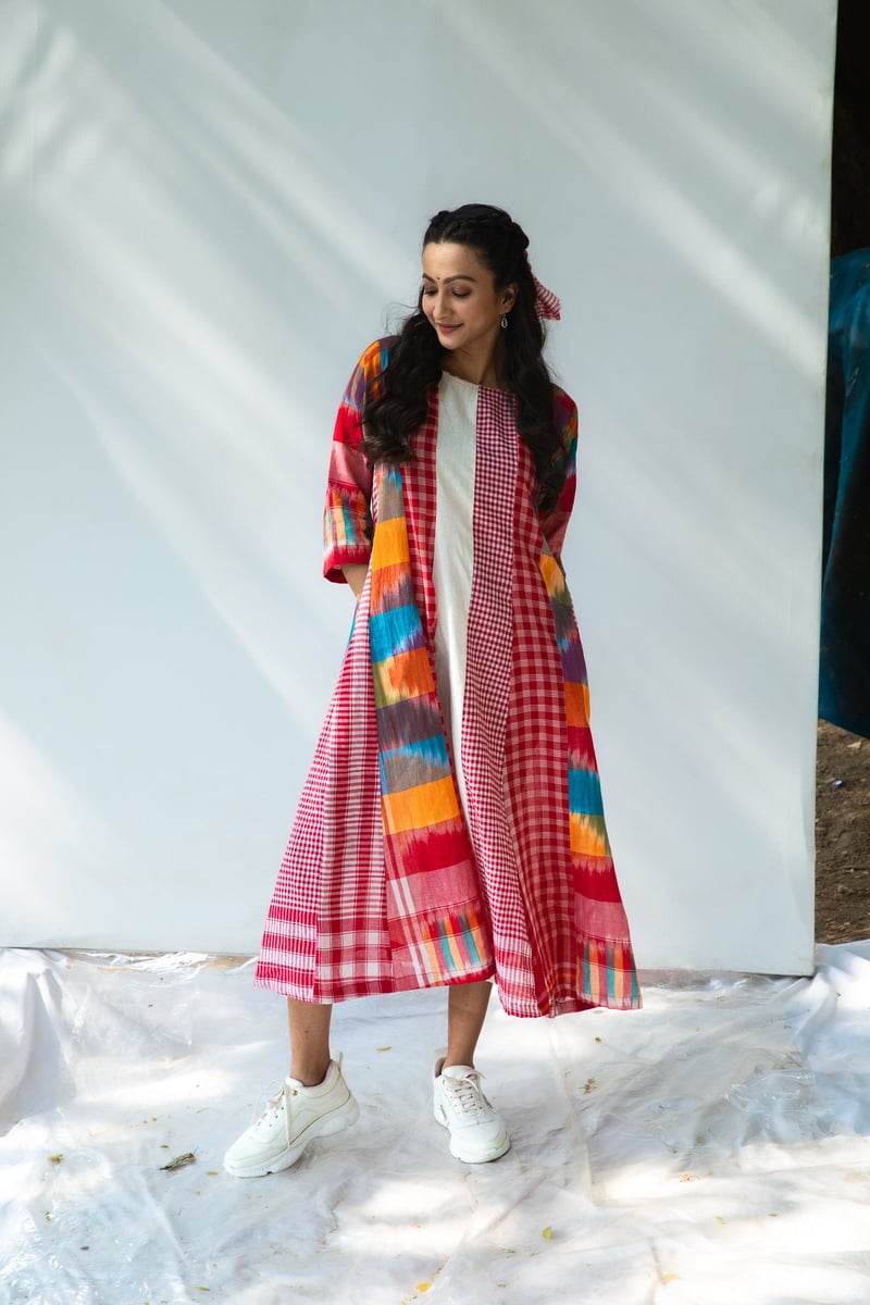 The Cloud Cluster 16 Panelled Dress