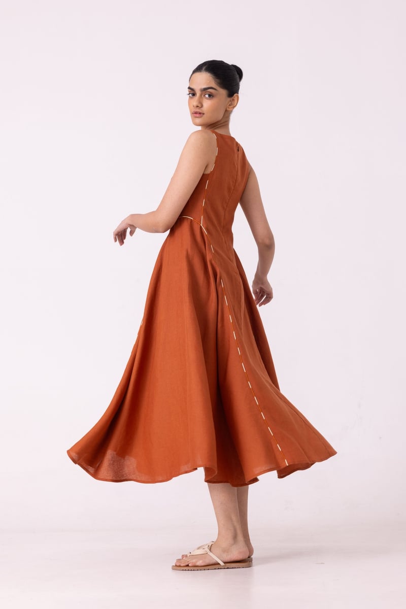 Weasley Linen Dress