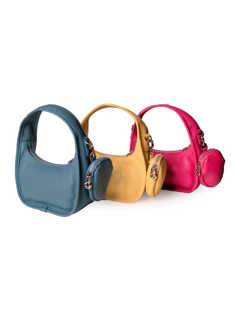 Jolie - Ladies Leather Hobo & Hanging Airpod Case