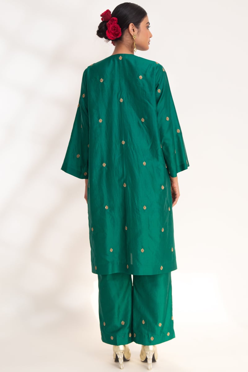 Ojal Pink Kurta Set