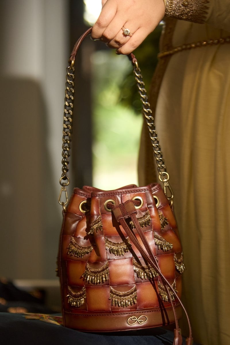 Jhalar Leather Bag
