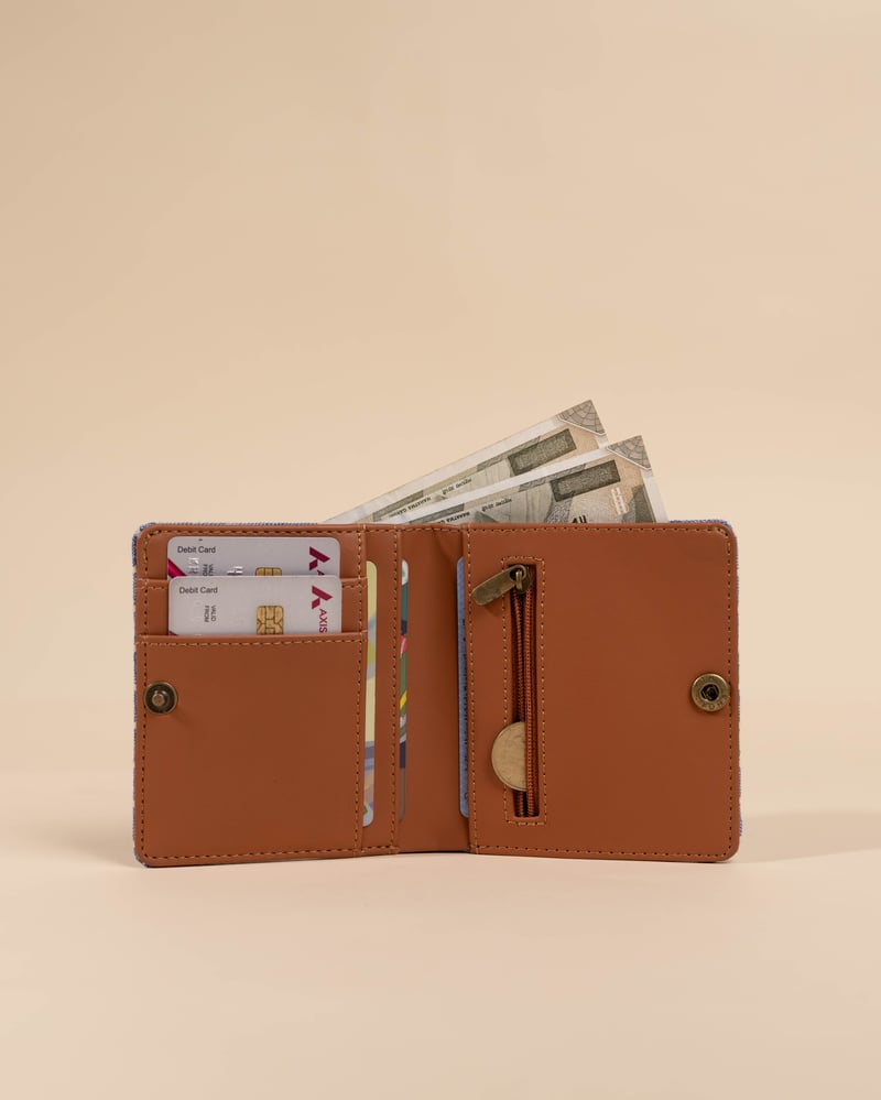Snap Button Wallet