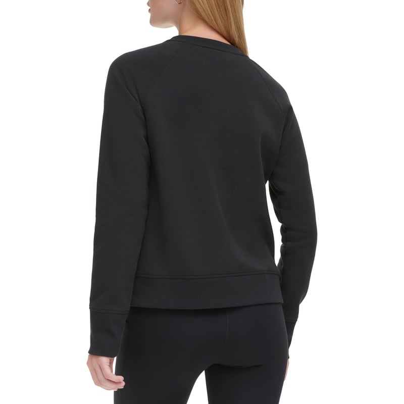 Black Crewneck Logo Sweatshirt