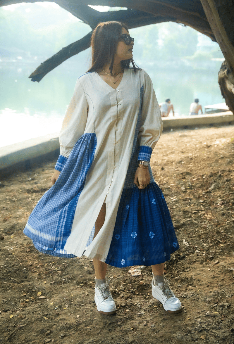 Cerulean Warbler Dress