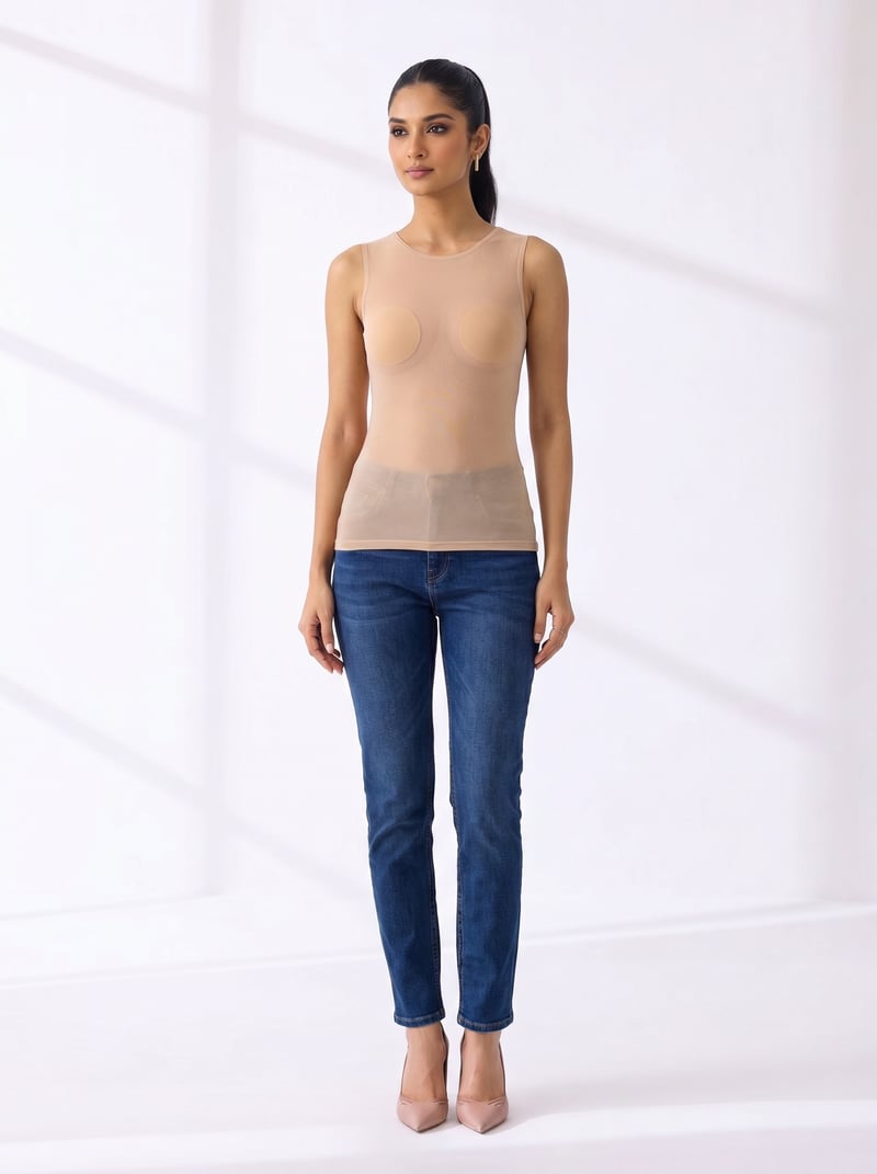 Nipple Pasties Plus (10 Pairs) Skin — Bare Wear