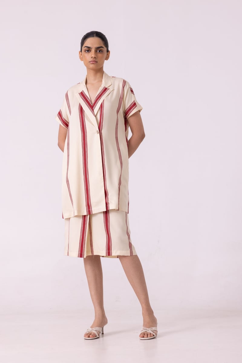 Prynne Striped Skirt