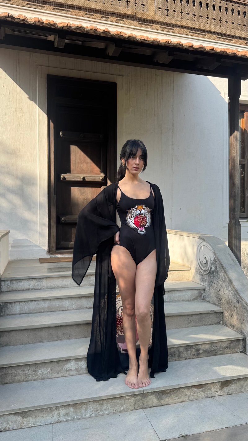 Kaftan - Tiger Pom