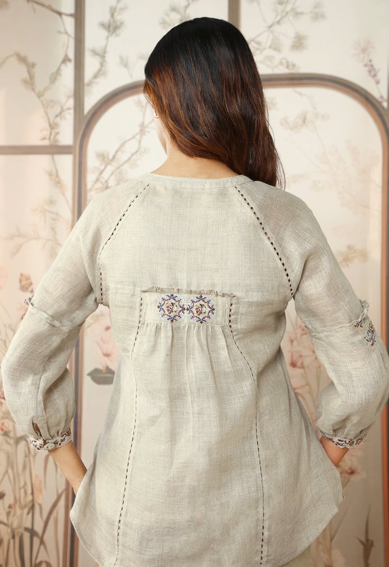 Cowboy Rose Kismat Top