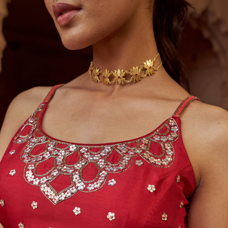 Kamal Necklace Set