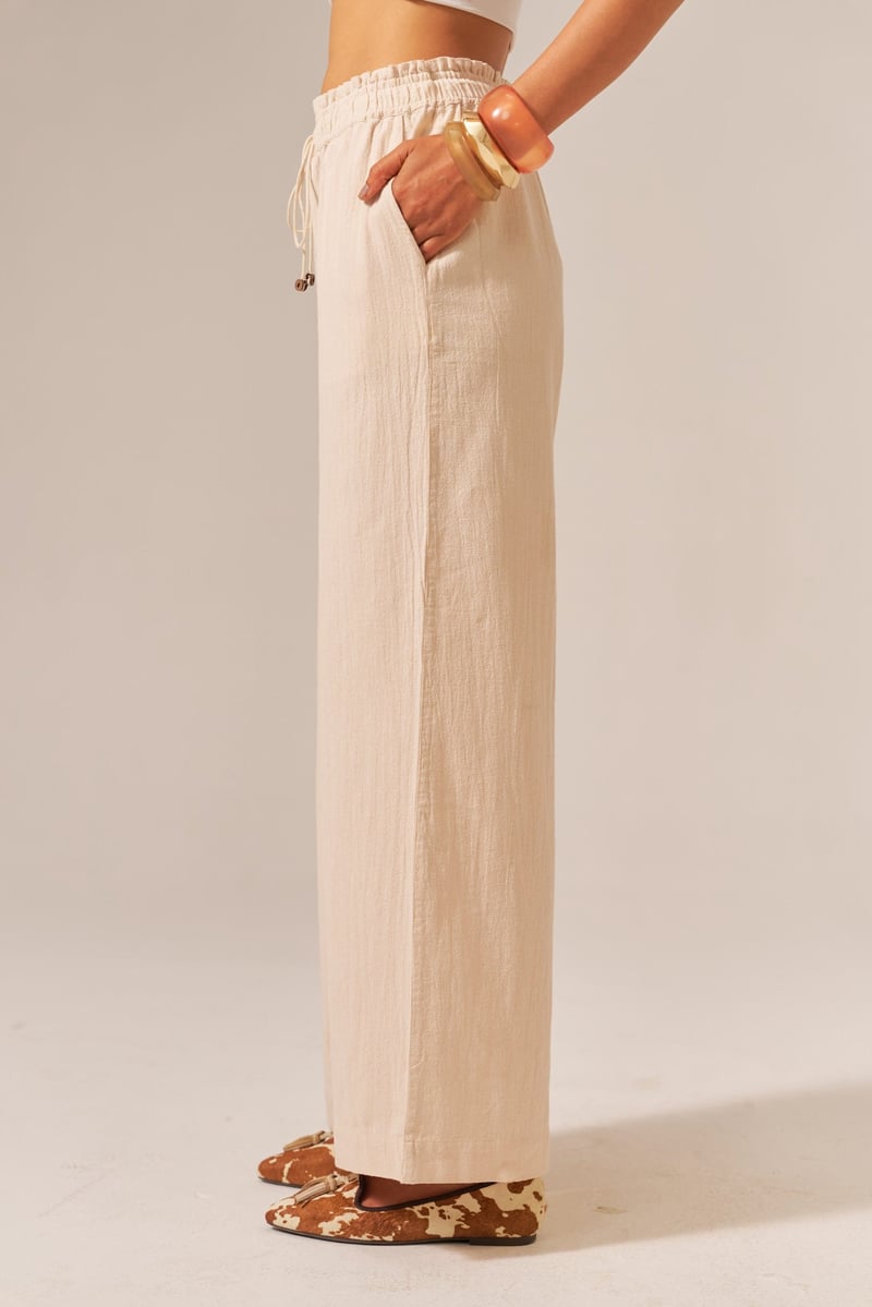 Cream Kala Cotton Button-Front Co-ord Set