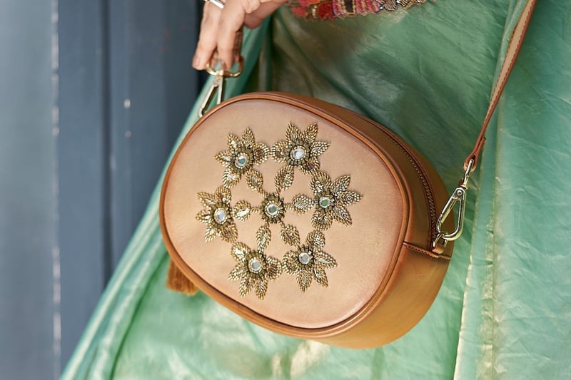 Jhilmil Leather Bag
