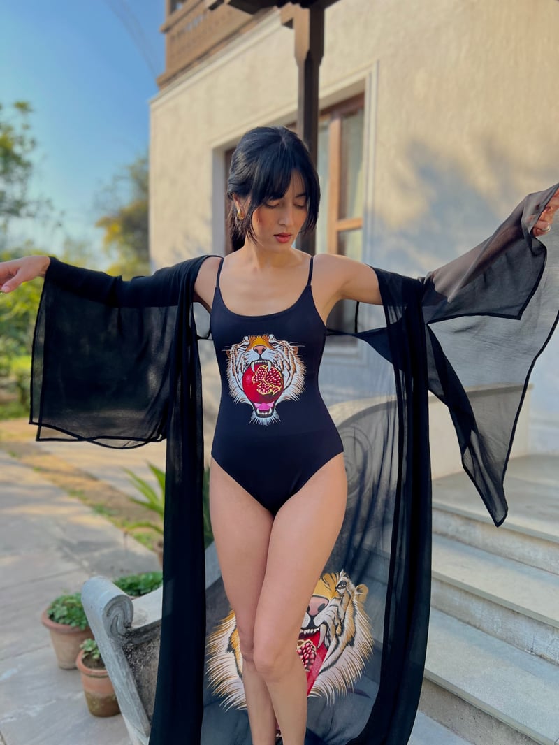 Kaftan - Tiger Pom