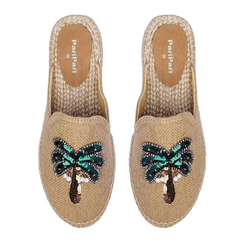 Coco Beige Espadrilles Flats