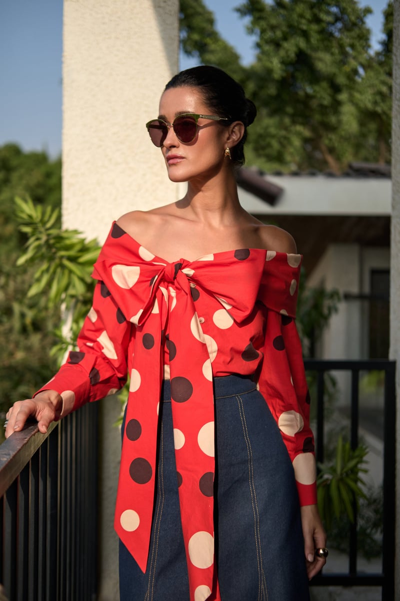 Palermo Bow Top — MADISON