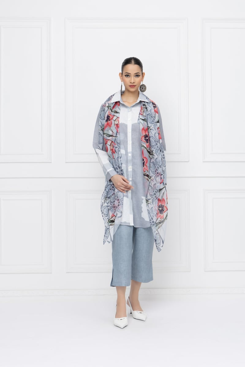 Rain Washed Top + Pant Set
