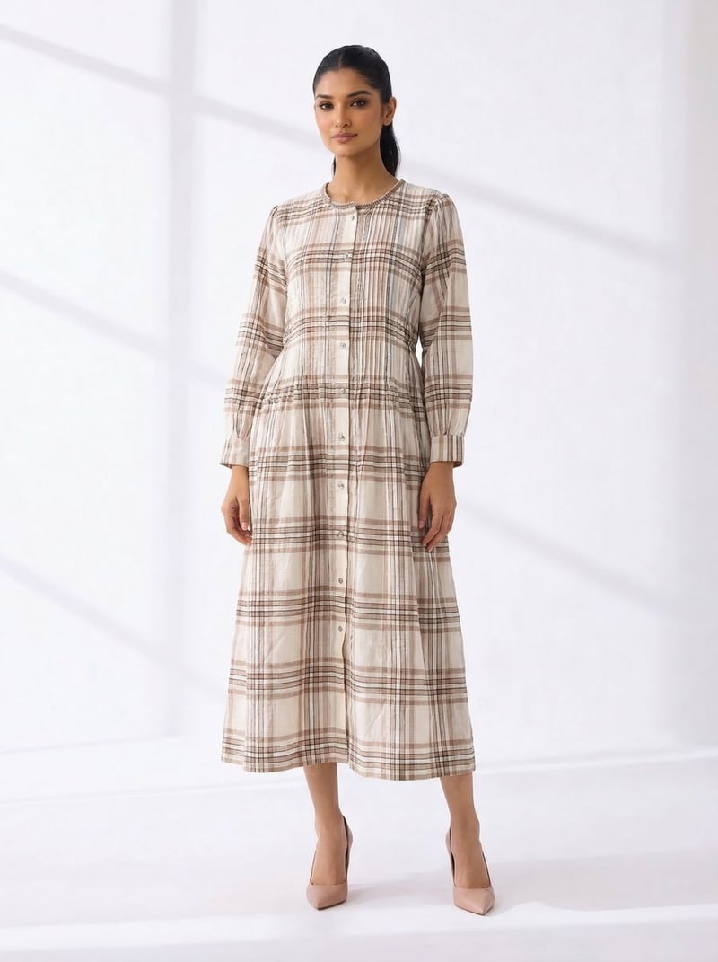 Gathered Maxi Dress — Subtle Shuttle Studio