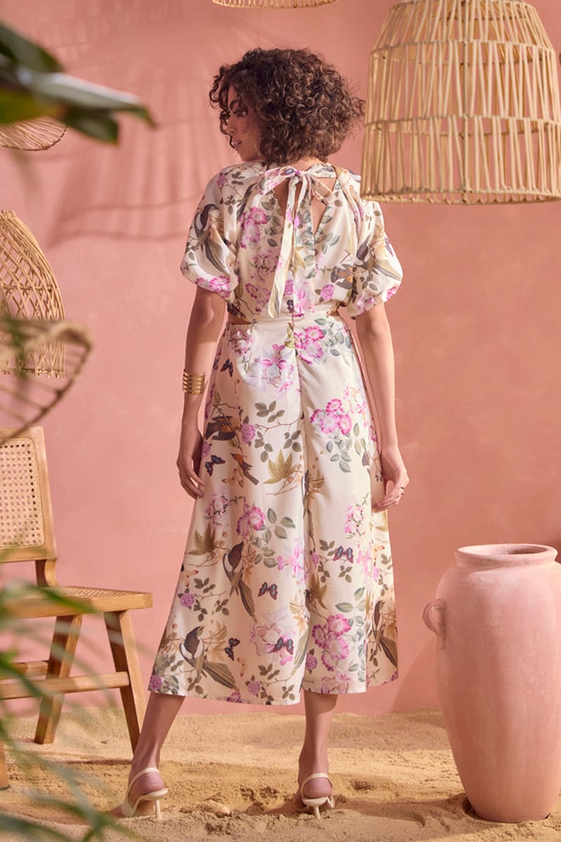 Dainty Spring Hues Midi Dress