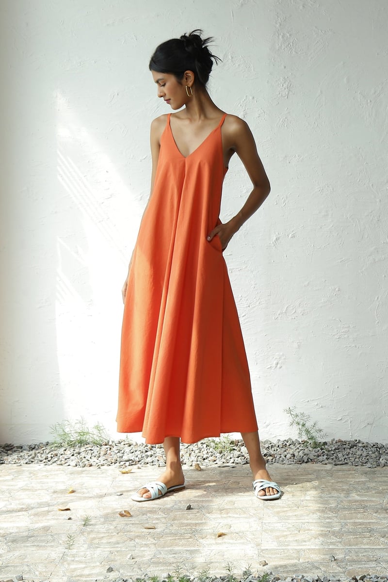 Autumn evening dress