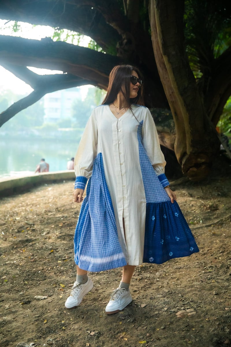 Cerulean Warbler Dress
