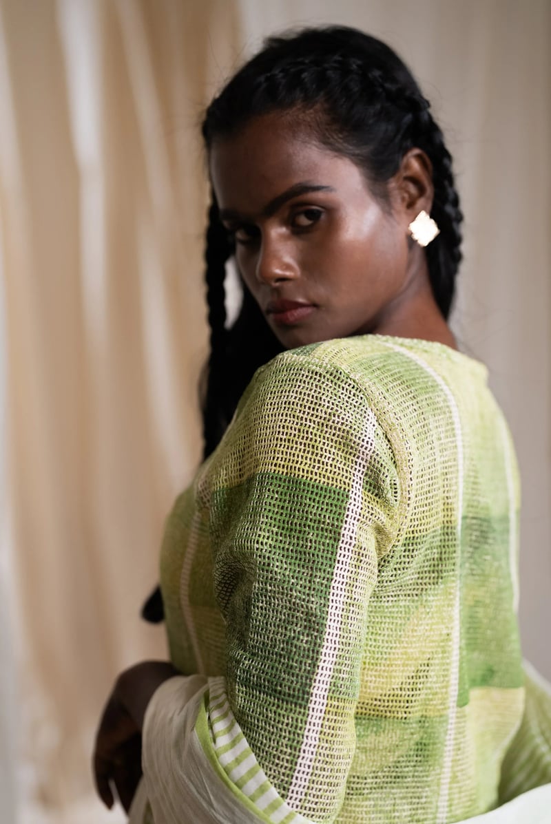 Lagoon Mesh Top