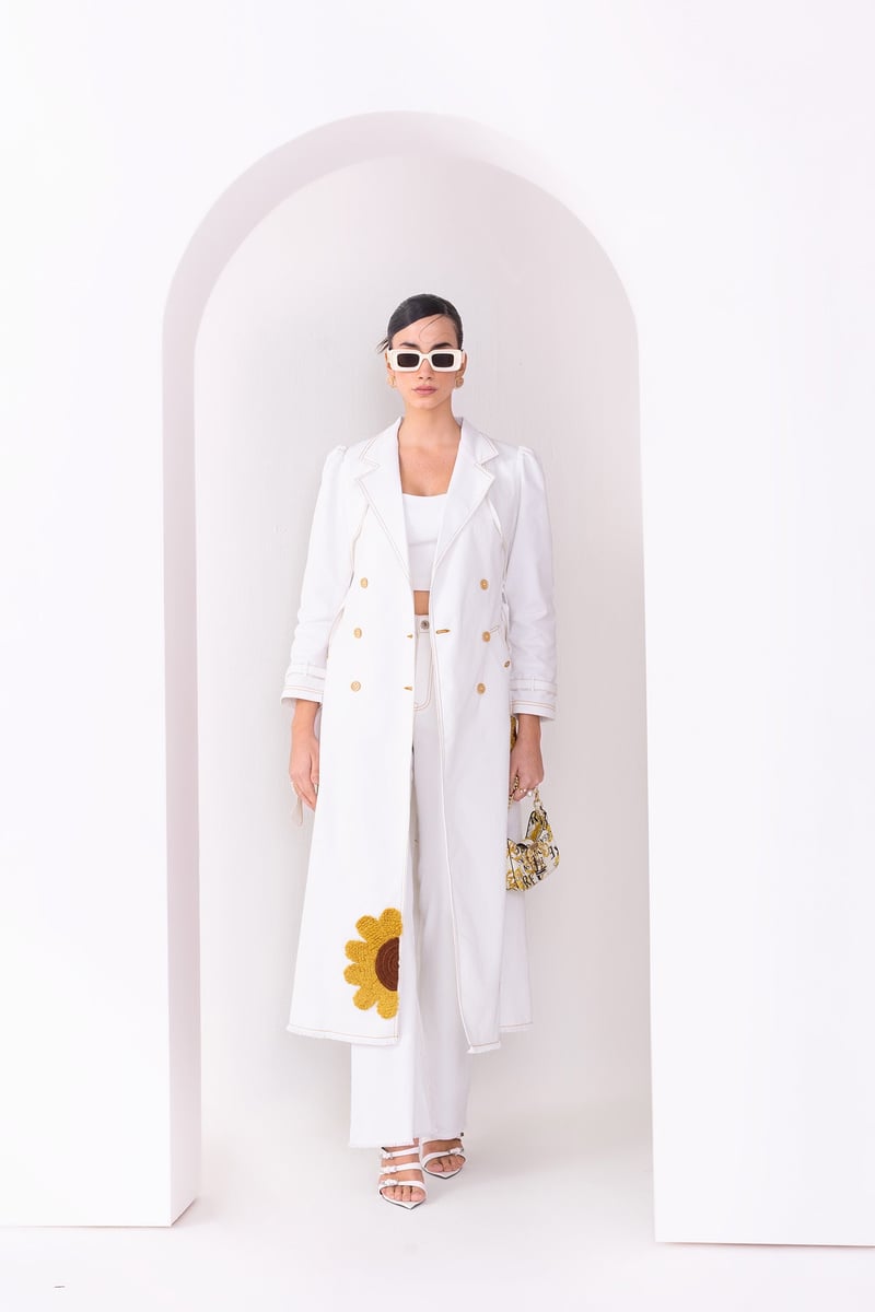 Zoa Trench Dress with Pants