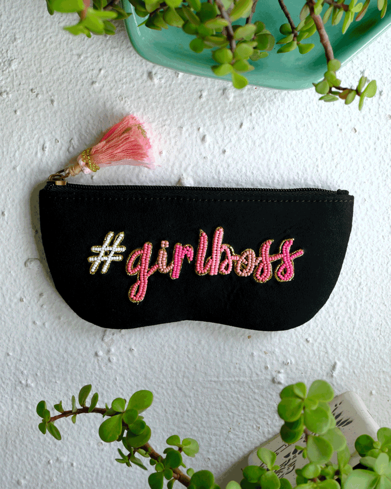 Sunglass Cover- Girlboss
