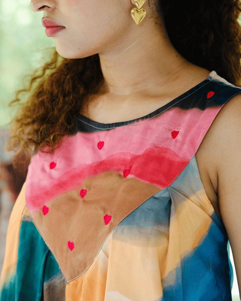 Radha Embroidery Dress