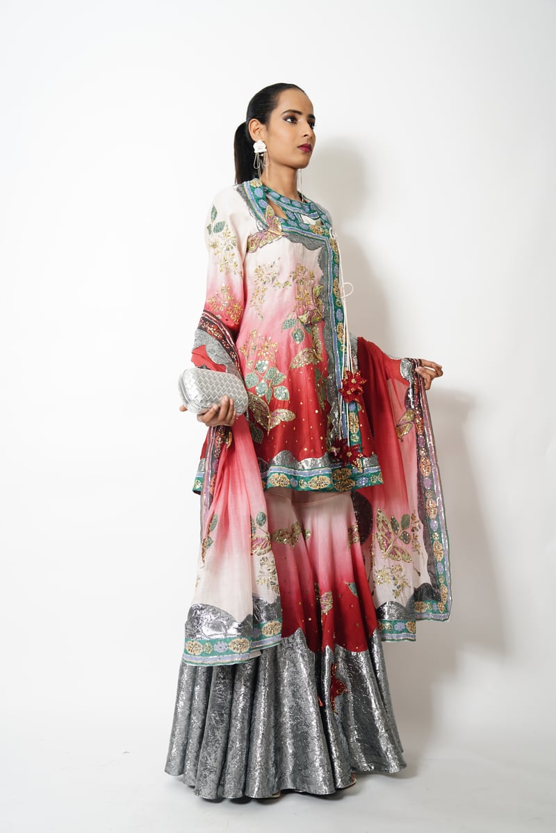 1723 -61 Saumya-Three Pc Garara Set
