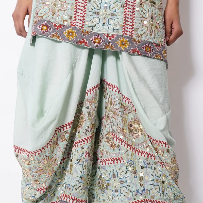 1680-100-Weavique-Three Pc Speciality Pant Set