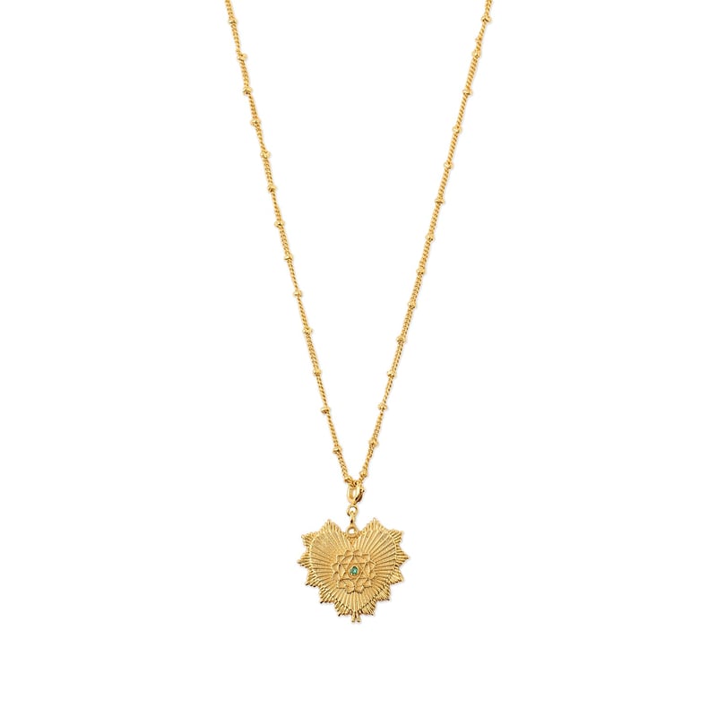 Heart Chakra Charm Necklace