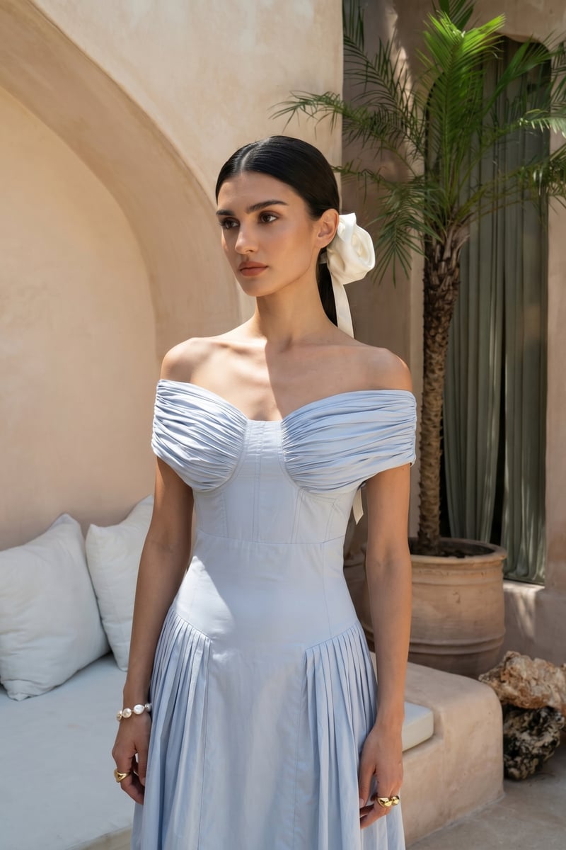 Amara Dress Blue