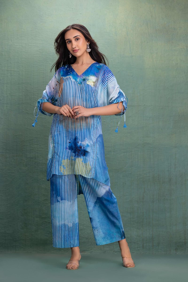 Blue Print Co-Ord Set